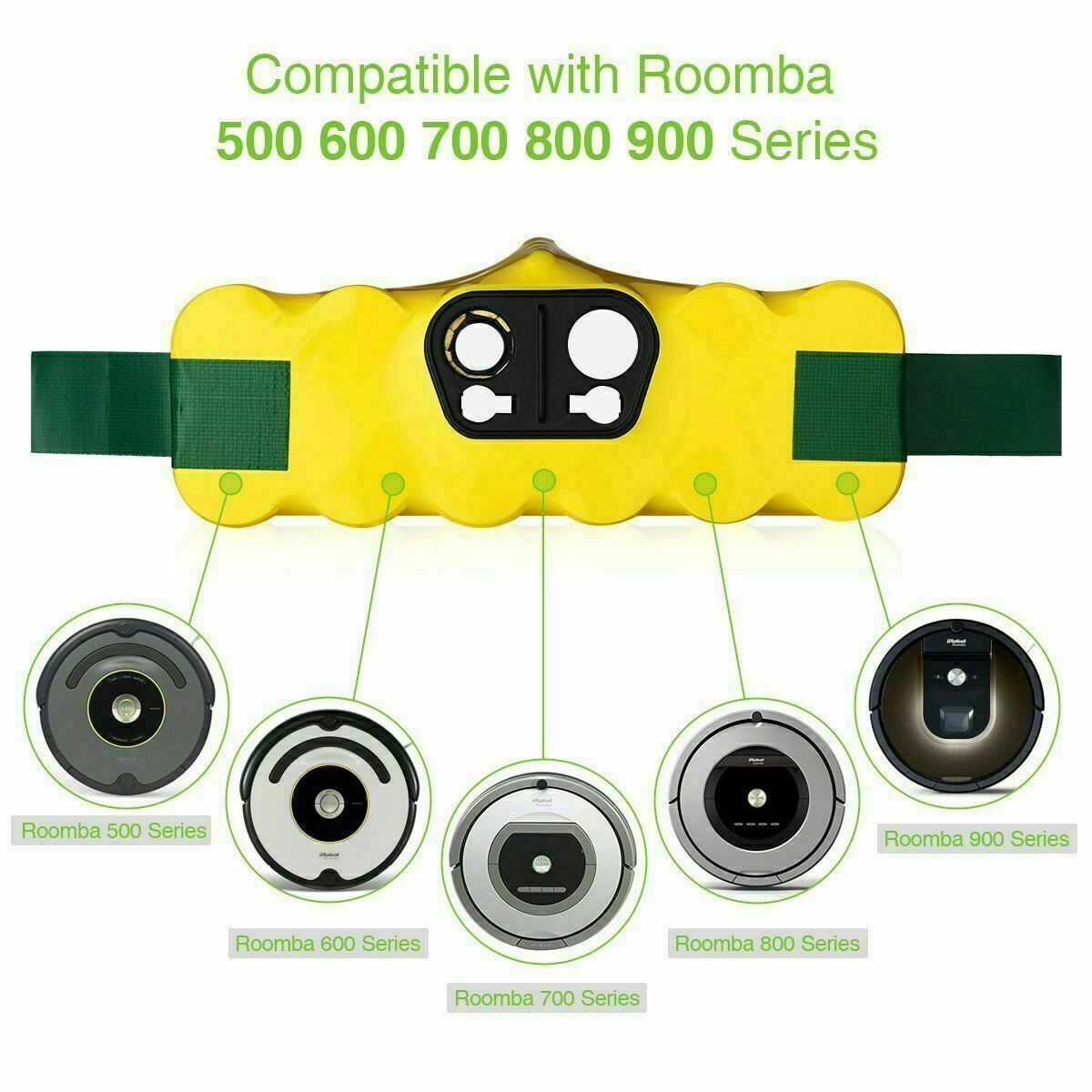 14.4V Battery for iRobot Roomba 770 585 620 655 531 694 620 14.4V Battery for iRobot Roomba 770 585 620 655 531 694 620